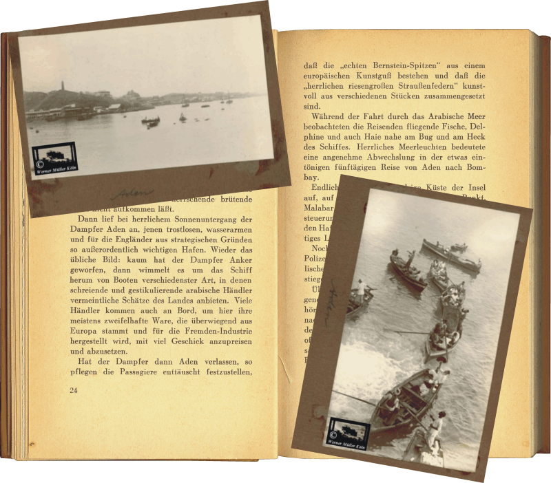 Erz�hlung Dr. Gerber Aden Reise von Darulaman nach Berlin