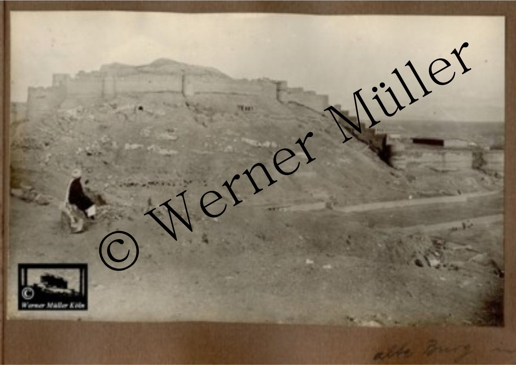 Alte Burg Bala Hissar �ber Kabul Afghanistan