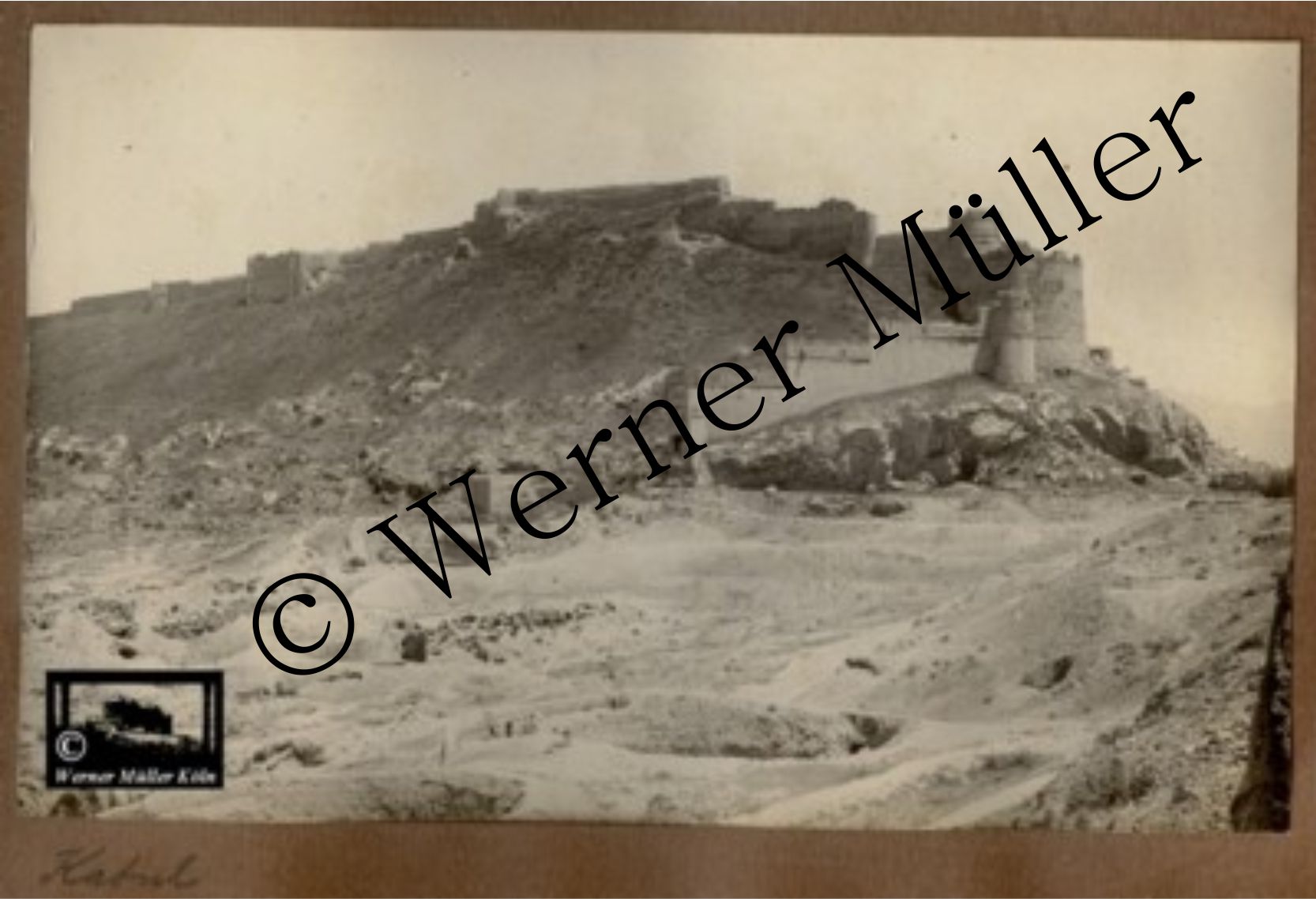 Alte Burg Bala Hissar �ber Kabul Afghanistan