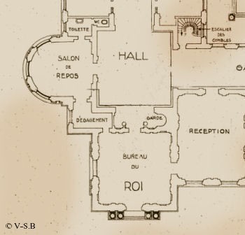 Plan of Darualaman Palace