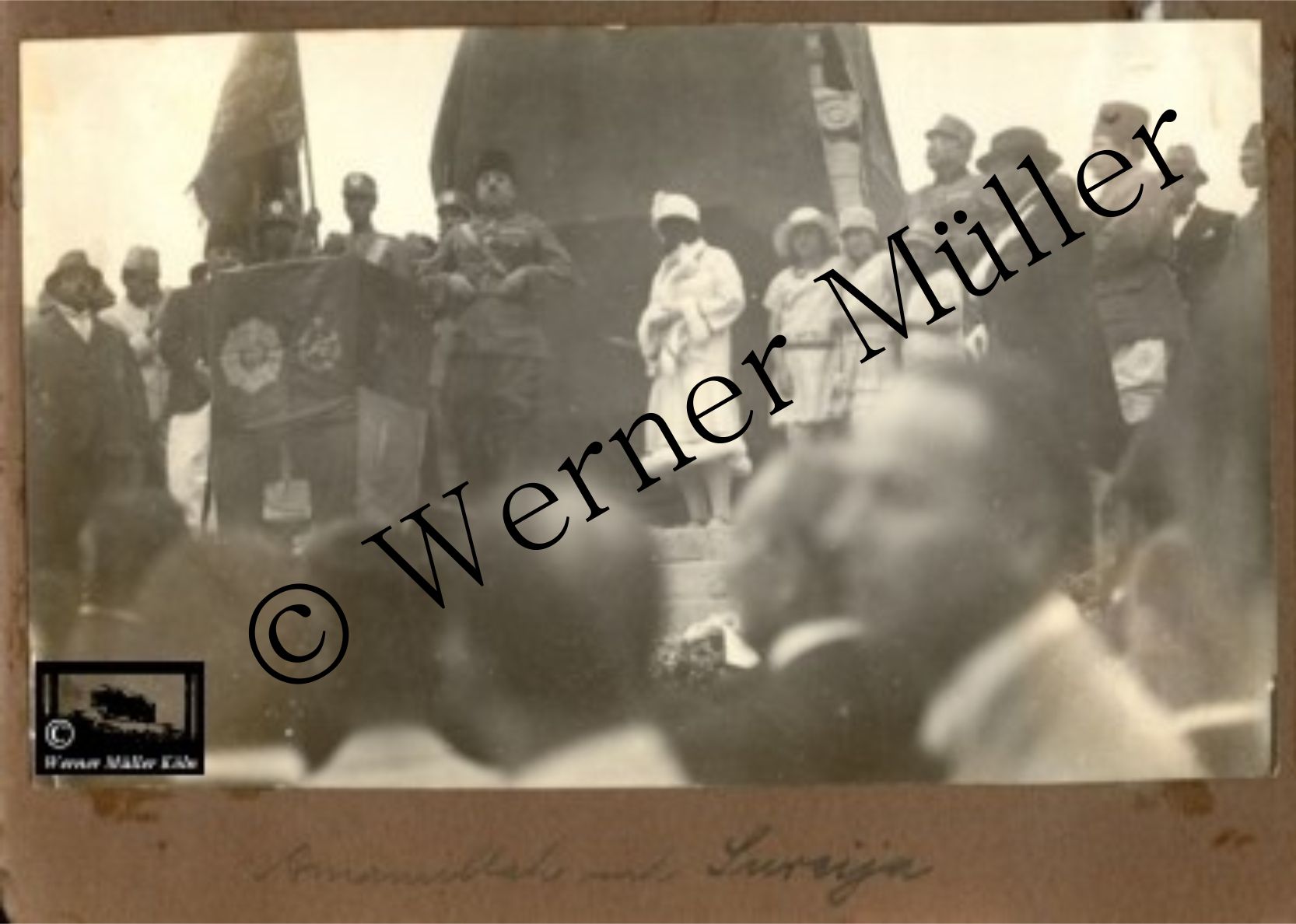 K&ouml;nig Amanullah mit Familie