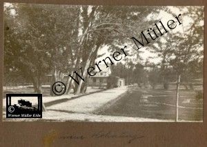 Gartenhaus von Stra&szlig;e Tape Taj Beg Palast Amanullah