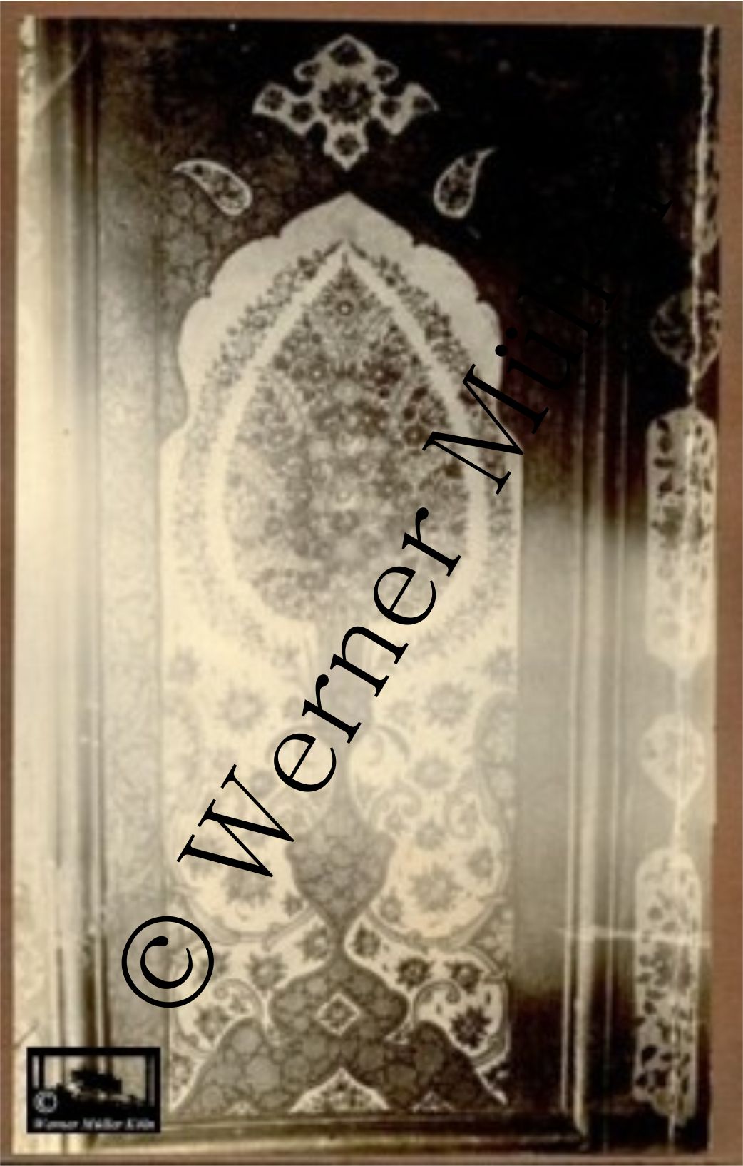 Ein Wandgem�lde in einem K�nigszimmer