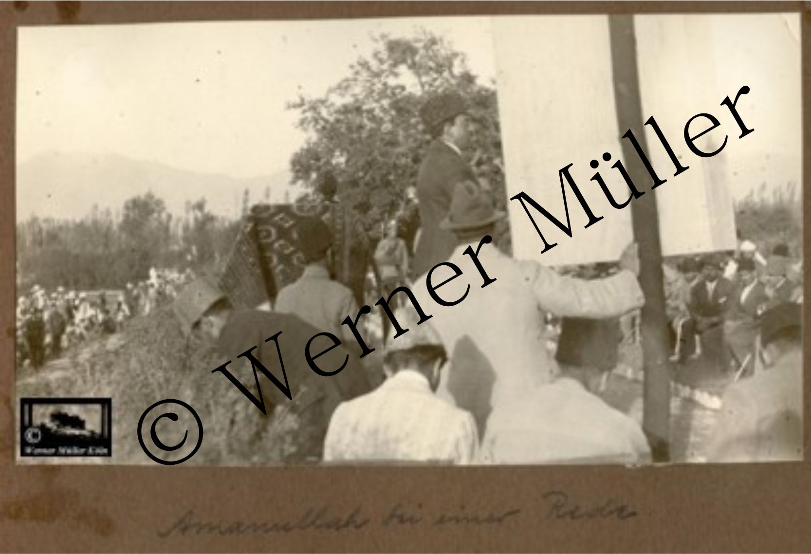 K&ouml;nig Amanullah h&auml;lt eine Rede