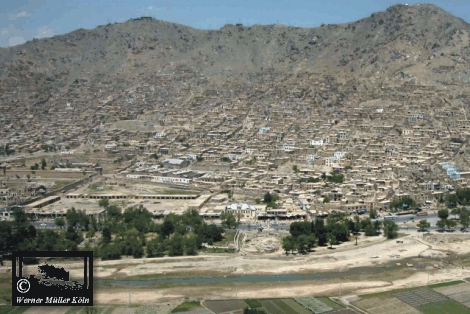 Der Zoo von Kabul mit Denkmal